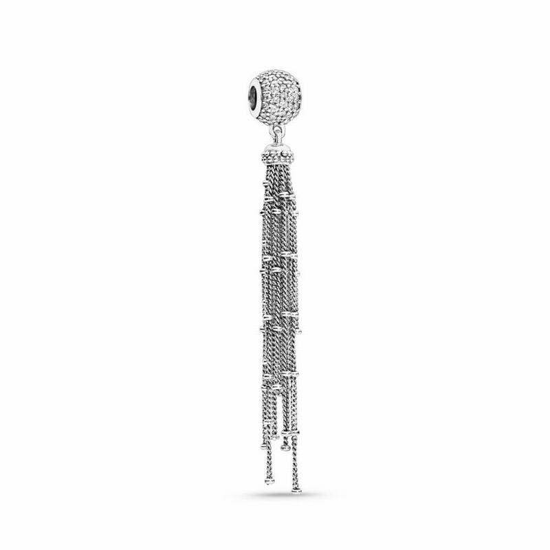 Pandora Enchanted Tassel Pendant Charm Silver Egypt WK1687423
